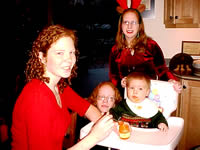 The girls and Erik!