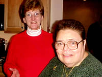 Kathy and Peg