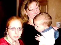 Jen, Chris and Daniele